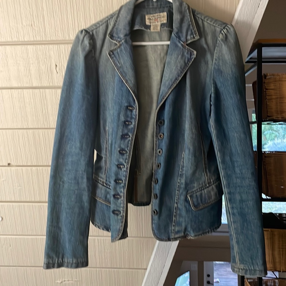 Large polo jeans co denim jacket, tailored